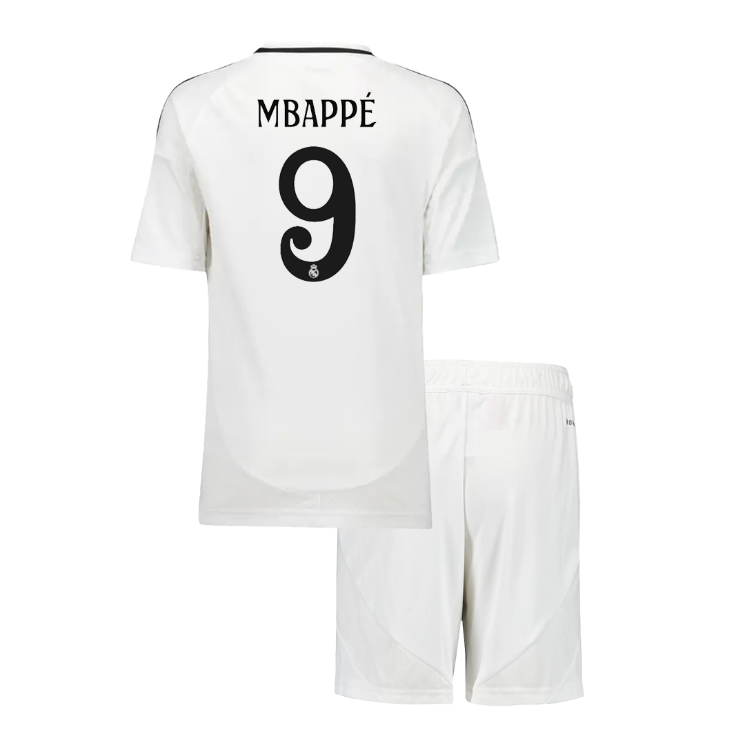 Kids MBAPP&Eacute; 9 Real Madrid Home Kit 2024/25