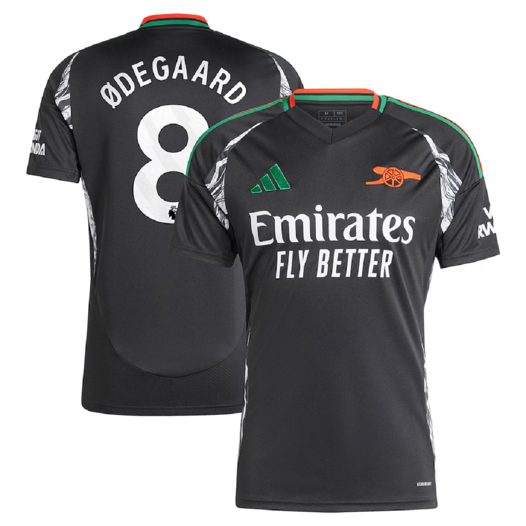 &Oslash;DEGAARD 8 Arsenal Away Jersey 2024/25