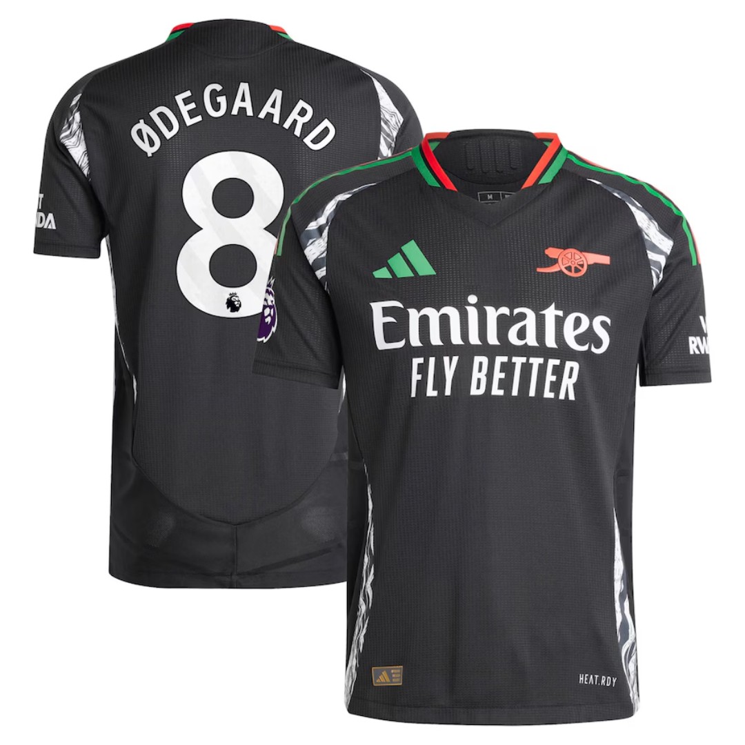 &Oslash;DEGAARD 8 Arsenal Away Match Jersey 2024/25