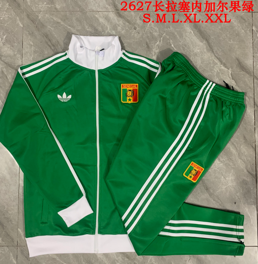 26/27 Long Pull Senegal White Jackets sets 
