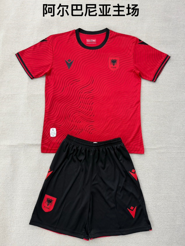 Adults kits 26/27 Albania home