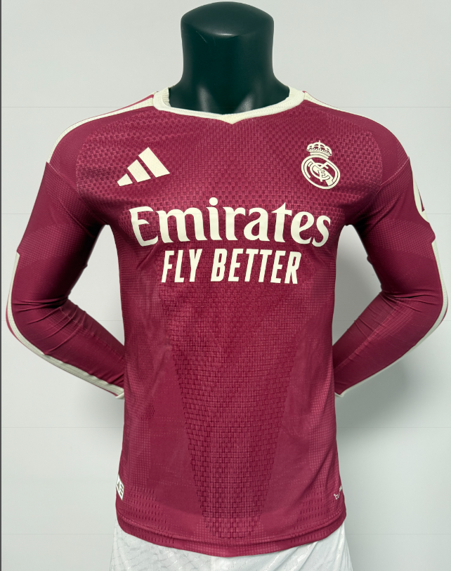 Player Version 26/27 Real Madrid Second away long sleeve