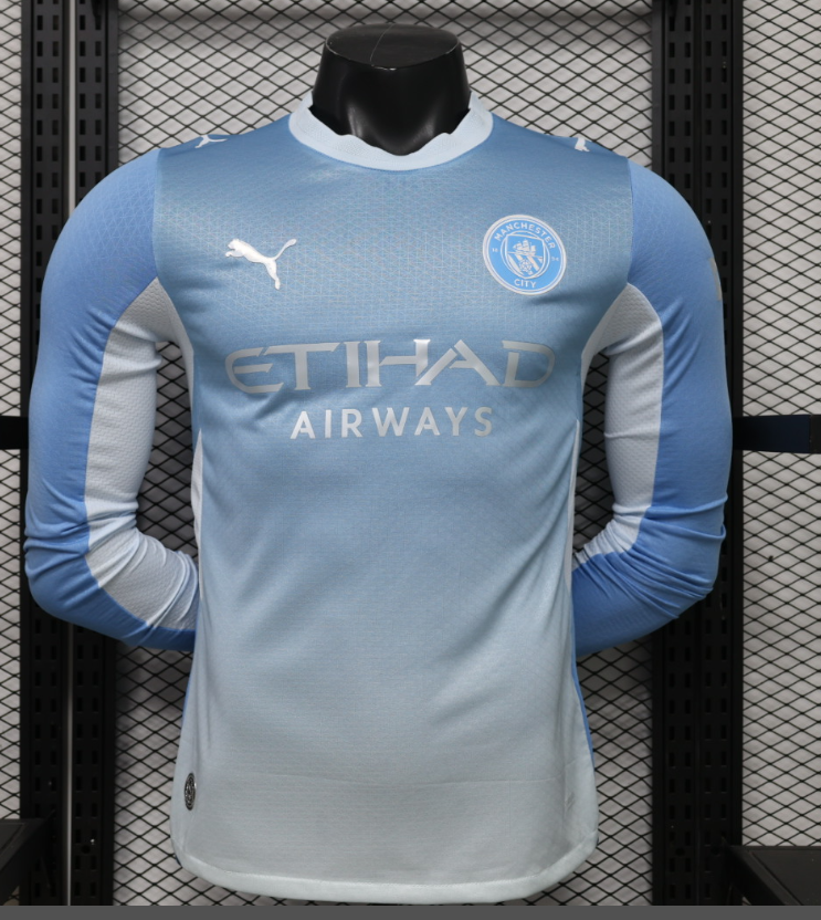 Player Version 26/27 Manchester City home Long Sleeve 