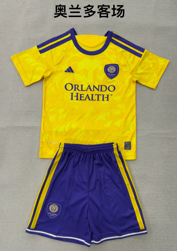 kids Kits 26/27 Orlando City SC away