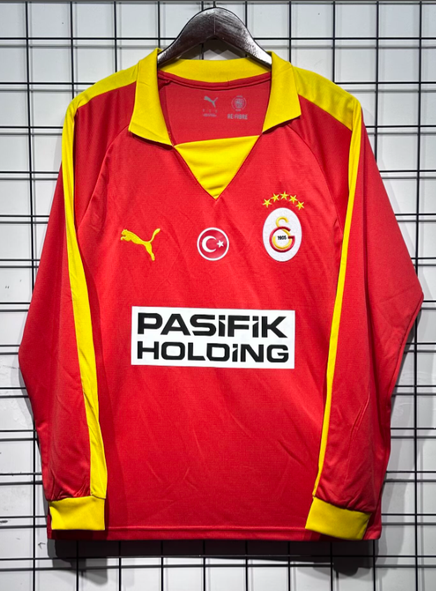 Fans Version 26/27 Galatasaray Commemorative Edition Long sleeve red