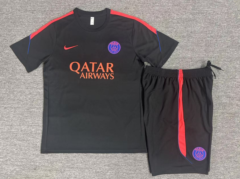 26/27 Paris Black kids Training Kits 