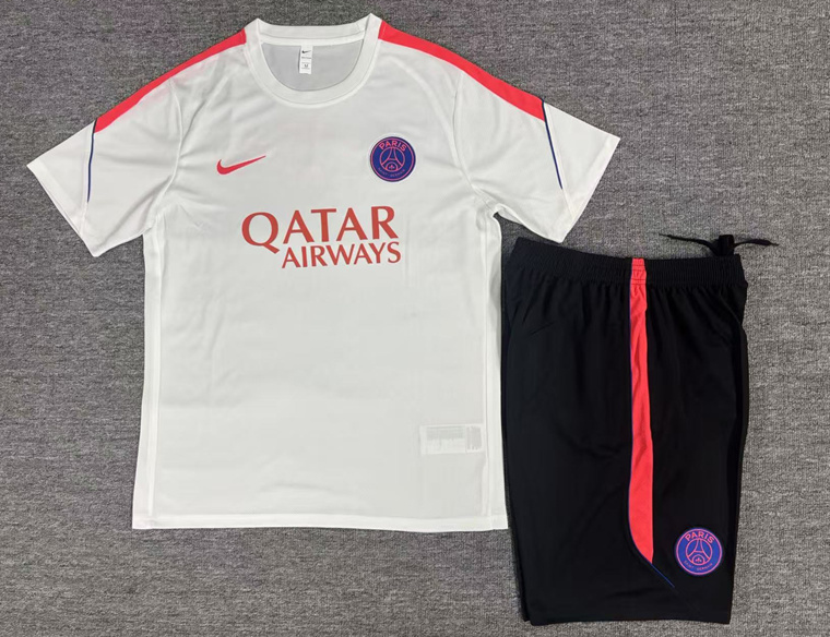 26/27 Paris White kids Training Kits 