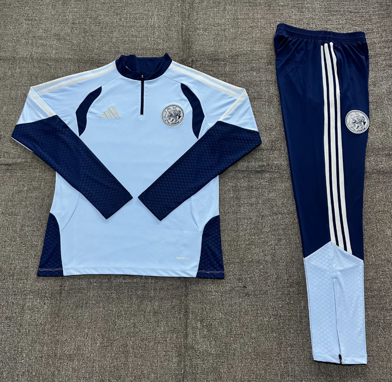 26/27 Half Pull AJAX Light blue Tracksuit