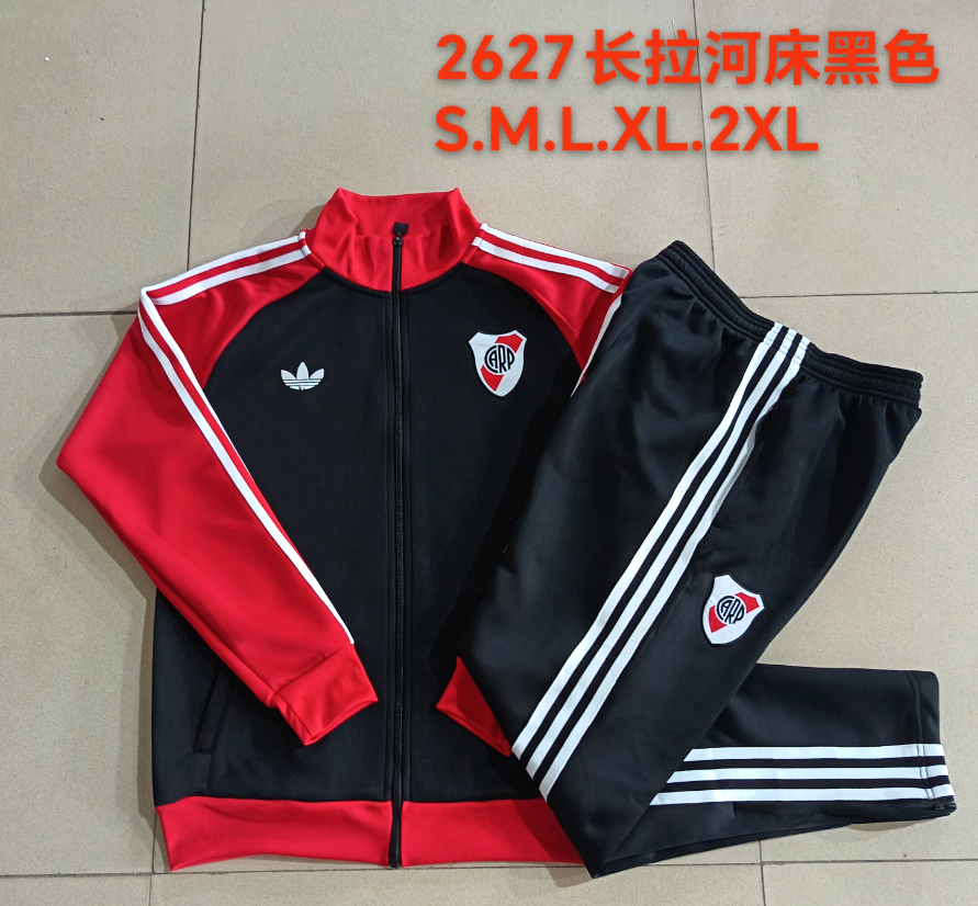 26/27 Long Pull River Plate Black Jackets sets