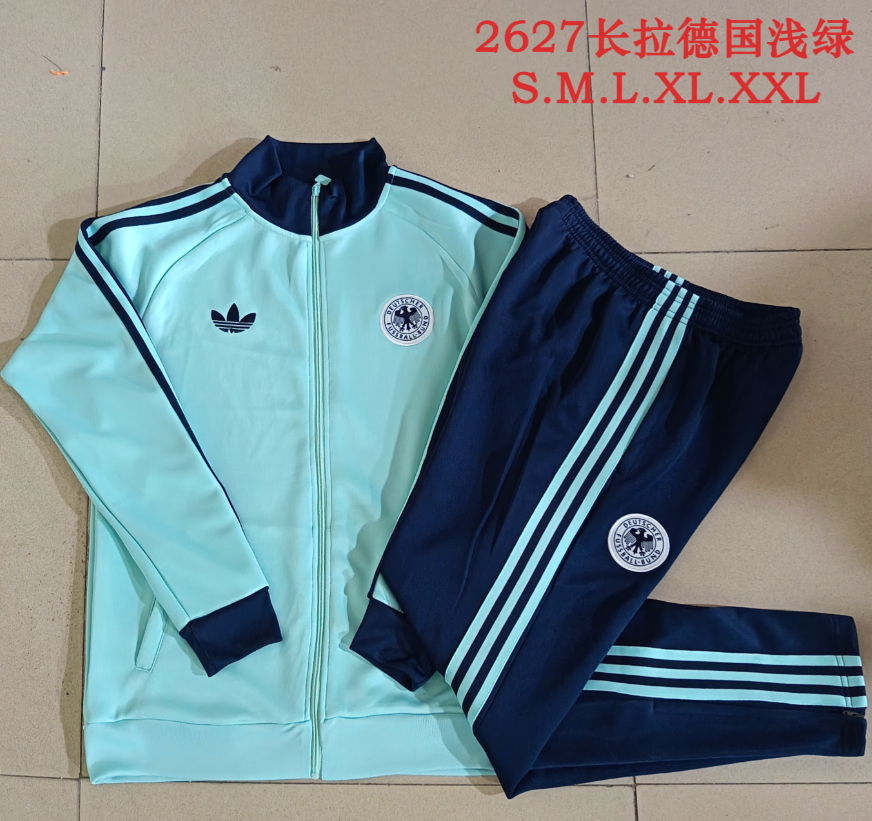 26/27 Long Pull Germany Light green Jackets sets
