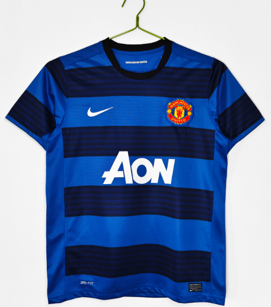 Retro 2011/12 Manchester United away blue