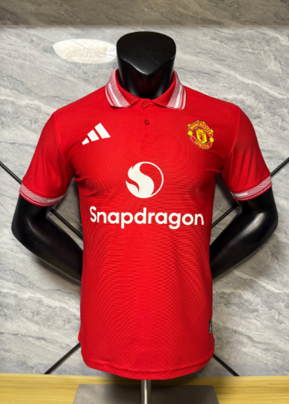 Player Version 26/27 Manchester United polo shirt red