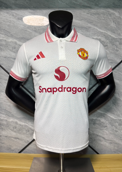 Player Version 26/27 Manchester United polo shirt white