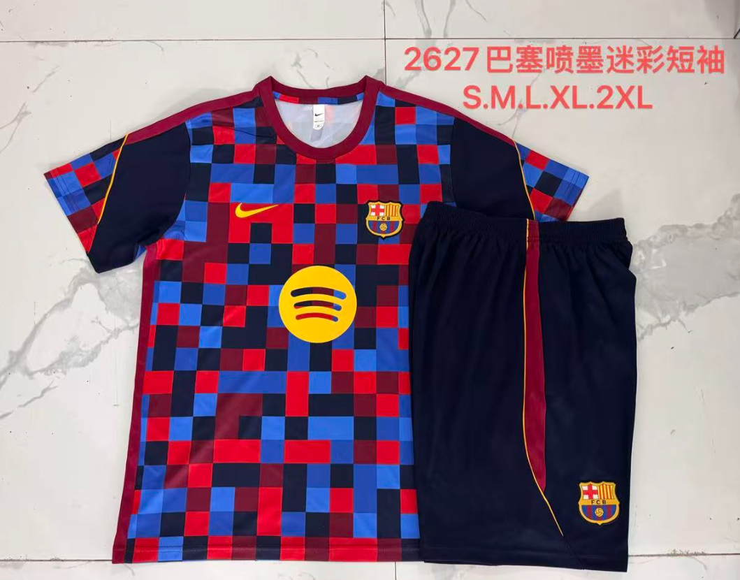 26/27 Adults short sleeves Barcelona Grid-based Inkjet Printing Training Kits