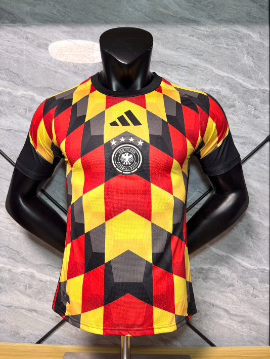Player Version 26/27 Germany Special Edition red yellow black Three-color grid