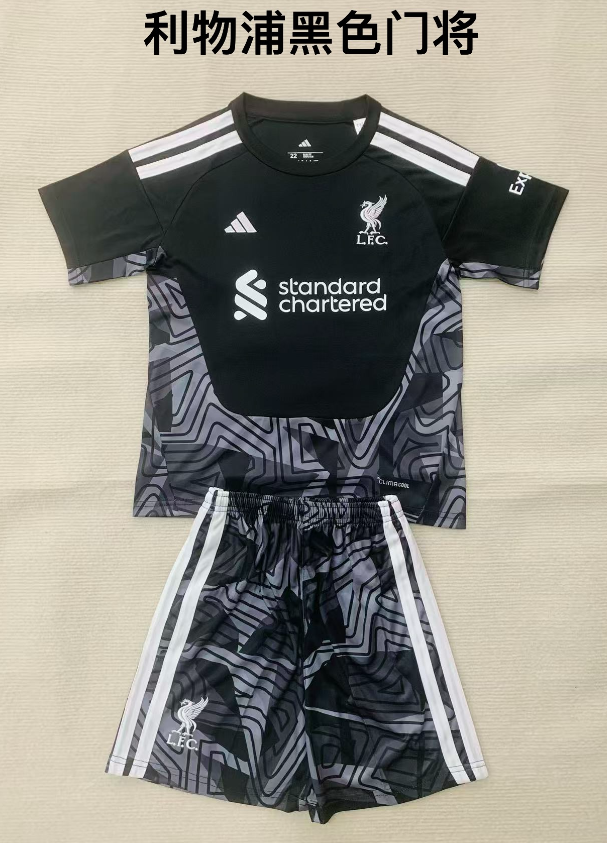 Adults kits 26/27 Liverpool Black Goalkeeper