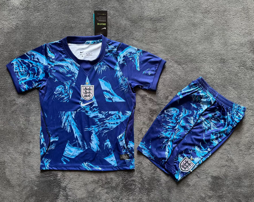kids Kits 26/27 England blue goalkeeper