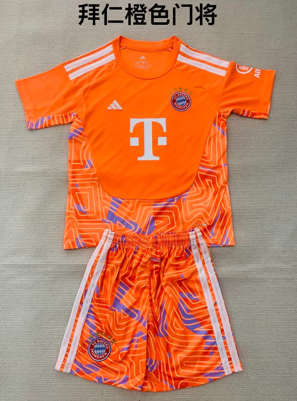 Adults kits 26/27 Bayern Munchen Orange Goalkeeper
