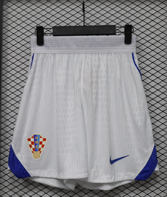 Player Version 26/27 Croatia Home shorts