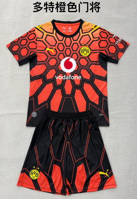 Kids kits 26/27 Dortmund Orange Goalkeeper