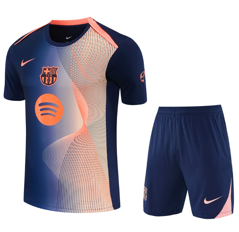 26/27 Adults Orange/Pearl Blue Training Kits
