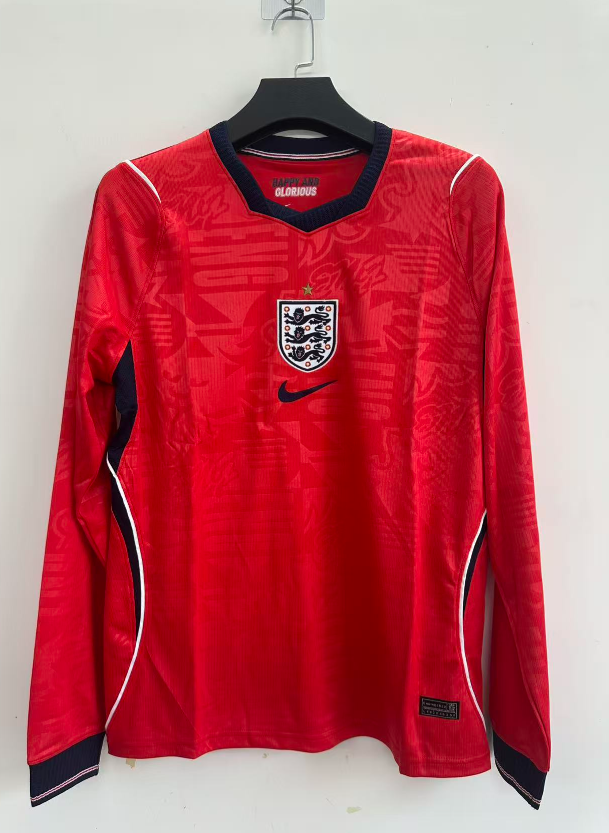 Fans Version 26/27 England away long sleeve