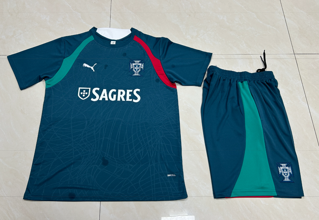 26/27 Kids Portugal ink blue Training Kits