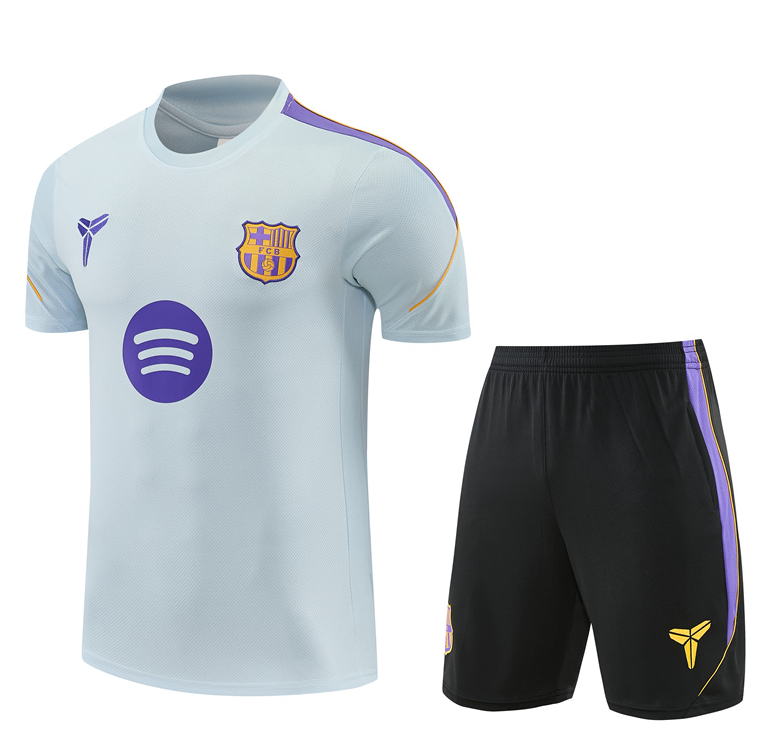 26/27 Adults Barcelona Light Grey [Co branded] Training Kits