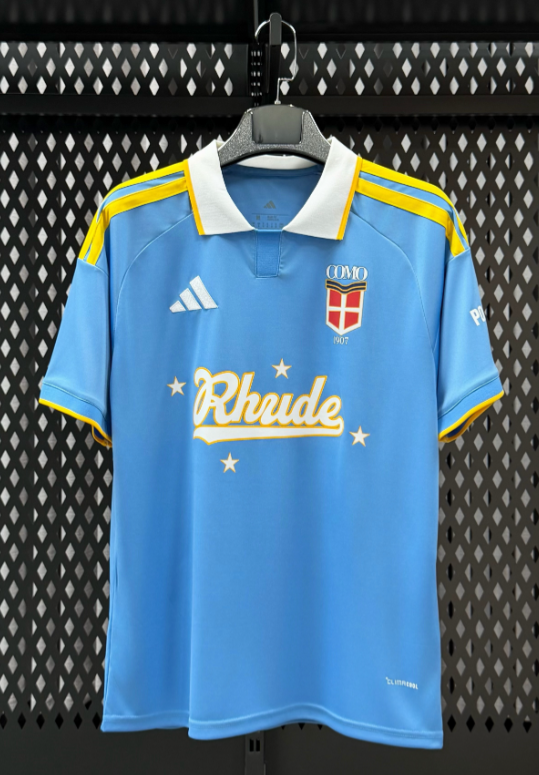 Fans Version 26/27 Como Three away Limited Edition Blue