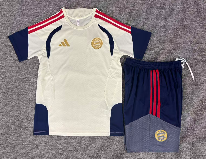26/27 Adults Bayern Munchen beige Training Kits