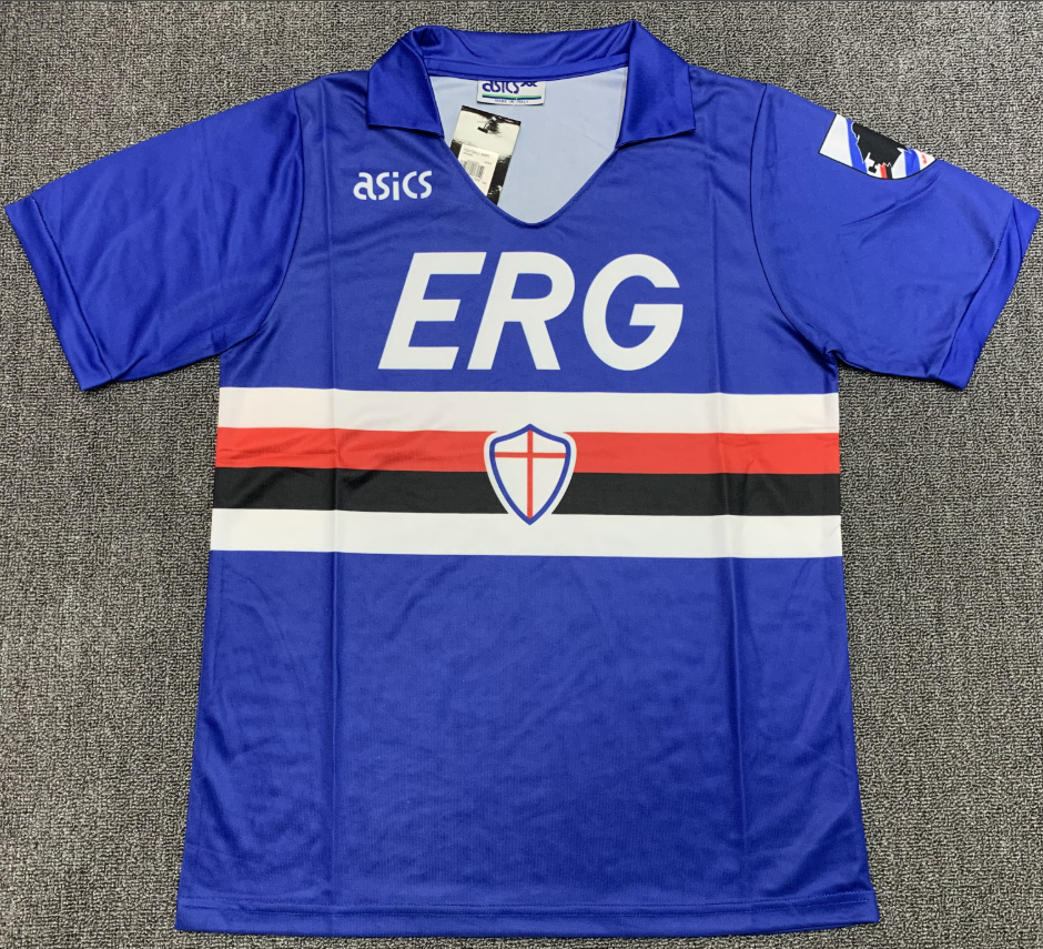 Retro 1990/91 Sampdoria home