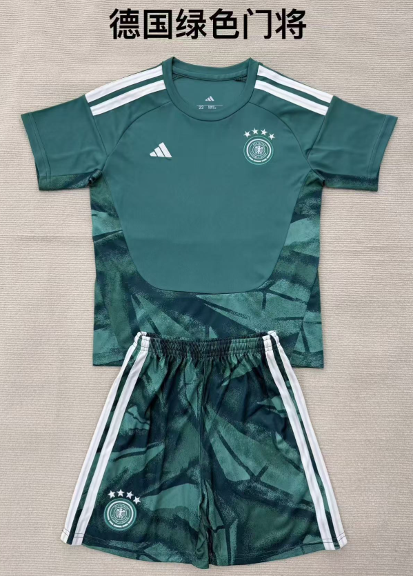 kids Kits 26/27 Germany green goalkeeper